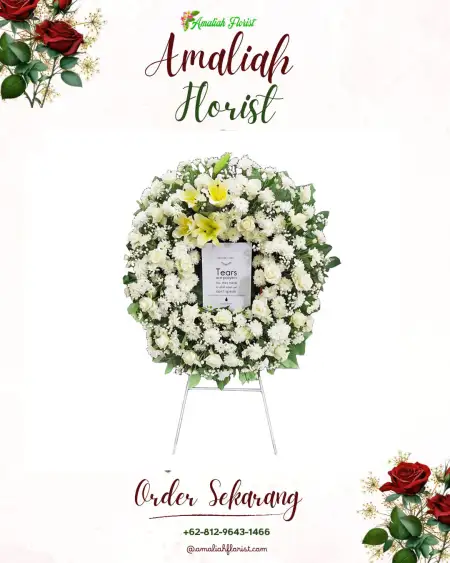 Krans Bunga Duka Rengasdengklok Selatan